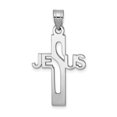 thumbnail image 1 of Pendentif Croix de Jésus en Argent Sterling 925, 1 of 2