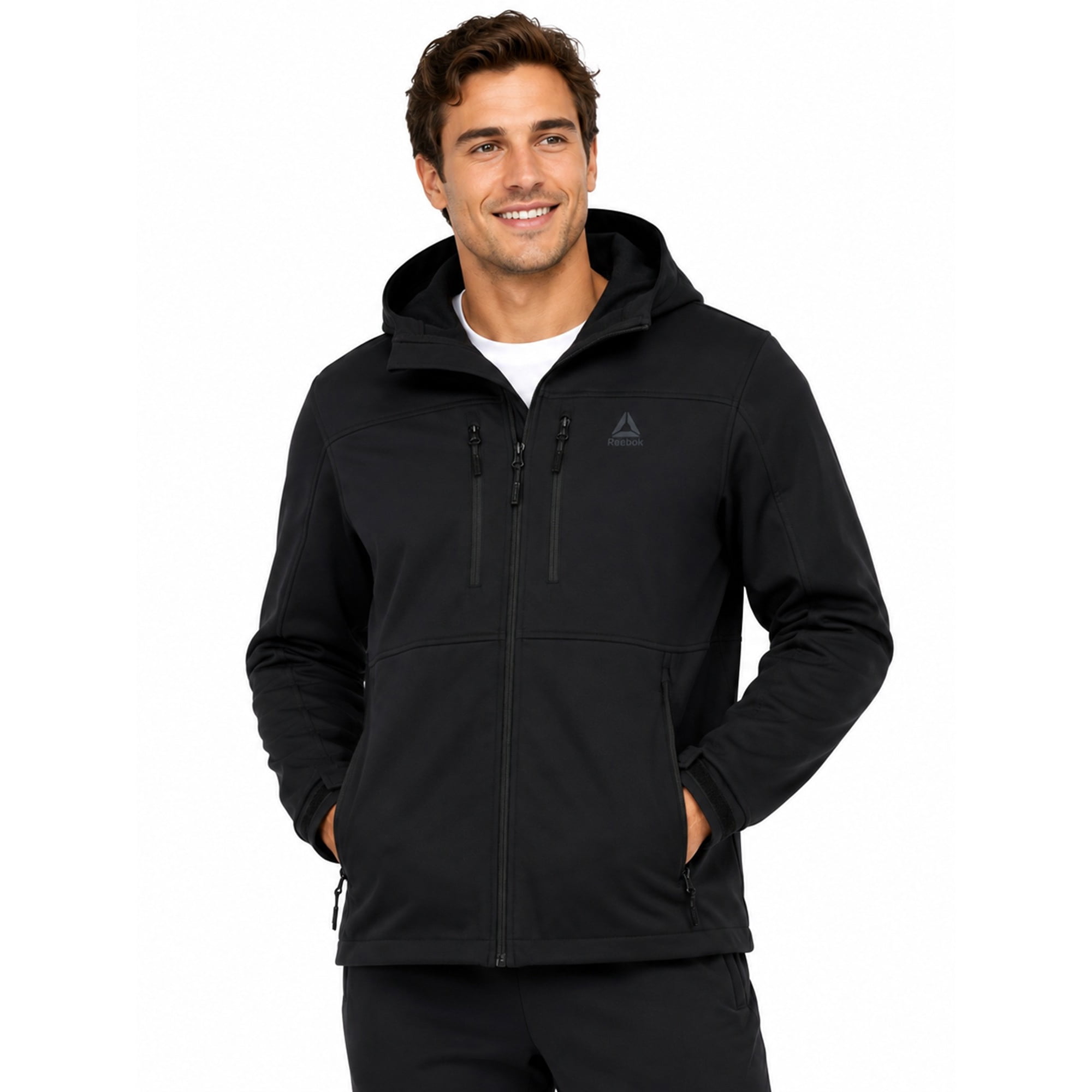 Reebook Men's and Big Men's Softshell Coat, Sizes S-3XL