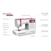 bernette sew & go 8 Computerized Sewing Machine