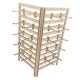 thumbnail image 2 of Organizador de Joyas de Madera, Soporte de Almacenamiento Multifuncional con Ganchos para Colgar, Soporte de Joyería para Collares, Accesorios para, 2 of 9