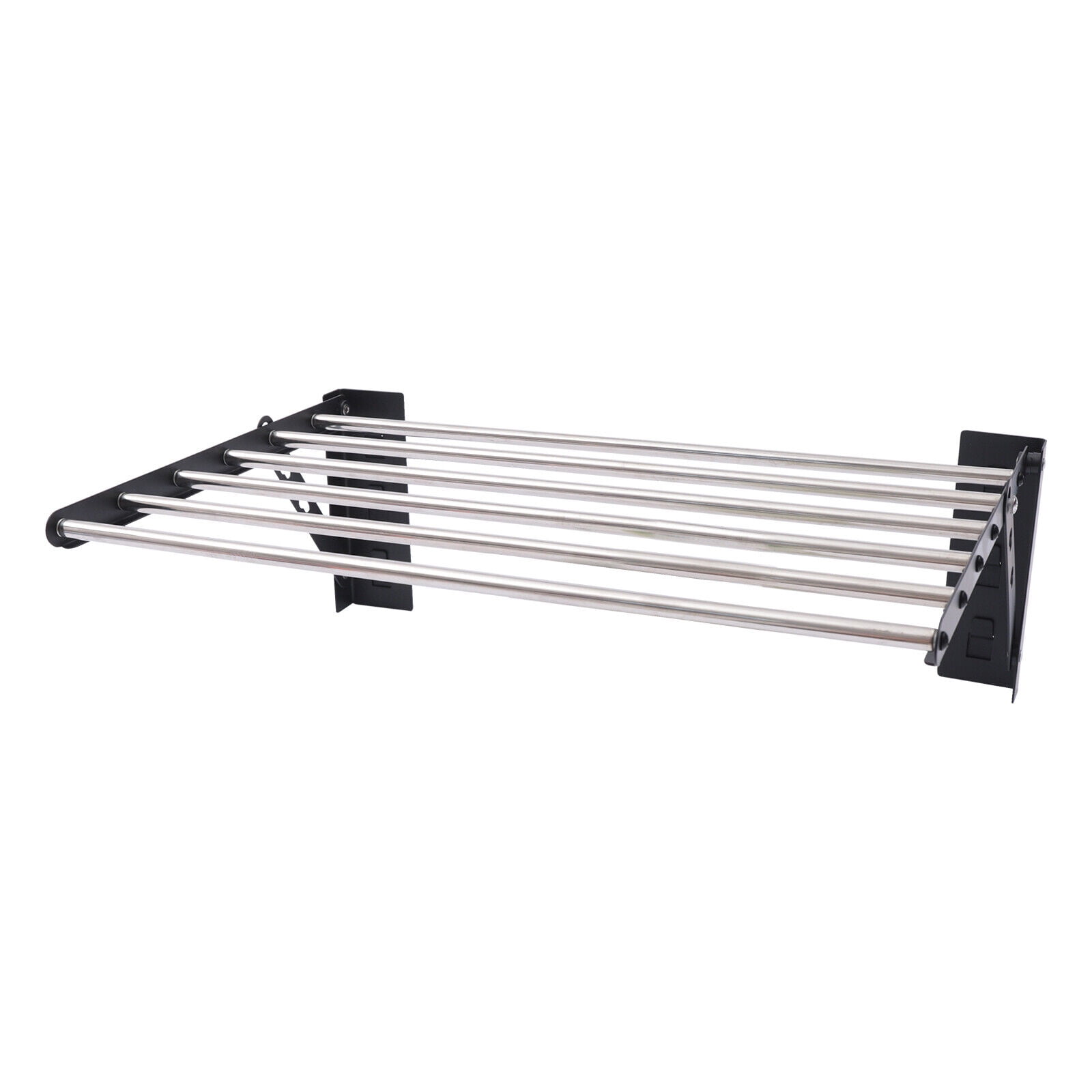 9Hole SpaceSaving Clothes Hanger Drying Rack Hanging Hook Wardrobe  Organizer - Black - Bed Bath & Beyond - 35389325