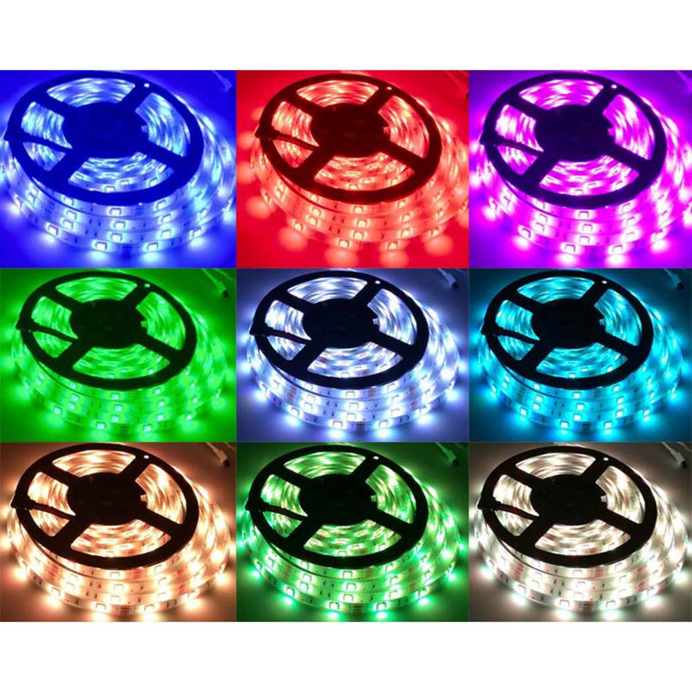 10M LED Strip Lights RGB Color Changing LED Strips with DIY 44 Keys IR
