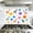 Color 1, variant on Kitchen Backsplash Peel and Stick Wall Murals Elegant Butterfly Pond Art Pastel Watercolor Hues Removable Mural 35.4"W x 23.6"H, Oil Proof Vinyl Wallpaper for Fireplace & Behind Stove