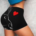 thumbnail image 4 of Balery Animal Bulldog Pantalones cortos de entrenamiento estampados para mujer, sin costuras, ajustados, para gimnasio, yoga, correr, deportes, ejercicio activo, fitness.-Large, 4 of 8