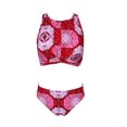thumbnail image 1 of Traje de Baño Ocean Pacific Talla M Estampado Tribal Rojo, 1 of 4