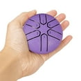 thumbnail image 3 of Mini Tambor Handpan Lluvia para Exterior 3 Pulgadas 6 Notas Meditación Yoga, 3 of 9