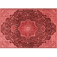 thumbnail image 1 of Ahgly Company Indoor Rectangle Medallion Red Traditional Area Rugs, 5' x 7', 1 of 4