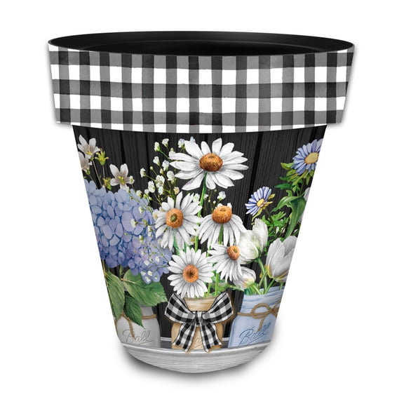 Briarwood Lane Crated Mason Jars Large Planter