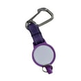 thumbnail image 4 of Retractor de equipo de buceo Anillo dividido Cámaras Luces Soporte Cordón Compacto con púrpura, 4 of 9
