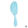 thumbnail image 3 of Elastic Massage Comb Tangled Hair Comb Detangling Hair Hollow Out Bru Prof, 3 of 8