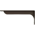 thumbnail image 3 of Ekena Millwork 2"W x 16"D x 6 1/2"H Embrey Steel Bracket, Hammered Brown, 3 of 12