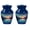 Keepsake Pack of 2, variant on Northern Light Urn, Urn for Ashes Adult Male, Burial Urns Adult Female, cool Urns for Ashes, Miniature Urns for Human Ashes, Small Urns for Human Ashes Keepsake(Size - 3inch, 2 Pcs)