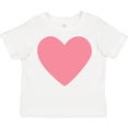 thumbnail image 3 of Inktastic Pink Valentine's Day Heart Boys or Girls Toddler T-Shirt, 3 of 5