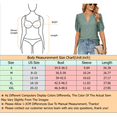 thumbnail image 5 of Cuteduck Women's Tshirts Casual Fashion V-Neck Solid Colour T Shirt Hollow Bubble Sleeve Loose Top T Shirts, S-2XL, 5 of 5