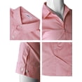 thumbnail image 4 of H2H Mens Basic Fashion Dressy Short Sleeves Shirt SALMON US S/Asia M (KMTSTS0133), 4 of 6