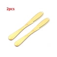 thumbnail image 1 of Inteprter Cuchillo de mantequilla Cortador de mantequilla de queso de acero inoxidable con agujero Crema batida Cuchillo de pan Utensilios de cocina Cocina y Comedor Inteprter HA017522-00, 1 of 6