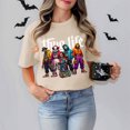 thumbnail image 3 of iTNHFP Hauts de Sortie pour Femmes Tendance Personnalité Décontractée Col Rond Manches Courtes T-Shirt Imprimé Haut Décontracté, 3 of 4