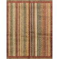 thumbnail image 1 of Ahgly Company Indoor Rectangle Abstract Metallic Gold Abstract Area Rugs, 5' x 7', 1 of 6