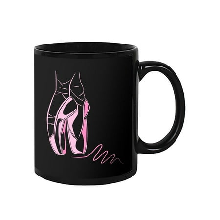 

Hand-drawn Pink Ballet Shoes Mug Unisex s -Image by Shutterstock
