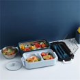thumbnail image 3 of Bento Stainless Steel Lunch Box Stainless Steel Double-Layer Thermal Insulation Lunch Box with Tableware and Soup Bowl Stainless Steel Bento Lunch Box Bento Lunch Box Stainless Steel, 3 of 9