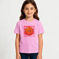 thumbnail image 2 of Girls Graphic Tees Basketball Sis Sports Kids T Shirt Cute Sister 100% Cotton Short Sleeve Soft Tops 4-13Y, 2 of 5