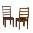 thumbnail image 2 of A-America Anacortes Ladderback Dining Side Chair in Salvage Mahogany (Set of 2), 2 of 2