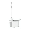 thumbnail image 2 of mtvxesu Toilet Brush and Plunger Set, Silicone Toilet Brush and Holder Set, 2 of 7