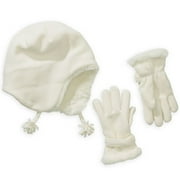 Girl's Fleece Hat & Gloves Set