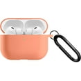 thumbnail image 2 of Native Union Active Case for AirPods Pro 3 – Silky Smooth Matte Silicone Case with Clip to Attach Anywhere (Apricot), 2 of 6