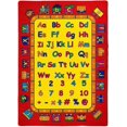 thumbnail image 2 of Letters/Numbers/math symbols Kids Educational play mat Rug For School/Classroom / Kids Room/Daycare/ Nursery Non-Slip Gel Back Rug Carpet, 2 of 7