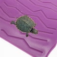 thumbnail image 3 of HONMEET Turtle Basking Platform Turtle Ramp Purple Plastic for Aquarium Reptile 1Pcs, 3 of 7