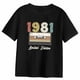 thumbnail image 5 of Camiseta de mujer con cuello redondo Fernando ropa deportiva holgada informal novedad S, 5 of 8