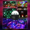 thumbnail image 1 of EGNMCR Portable LED Stage Light Crystal Ball USB Charging Voice Activated Car, 1 of 8