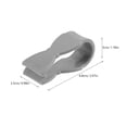 thumbnail image 2 of Yardwe 6Pcs Plastic Clothes Clips Grey Clothes Clamps for Towels Socks and Quilt Hanging Convenience, 2 of 8