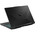 thumbnail image 4 of ASUS TUF A15 Gaming Laptop, AMD Ryzen 7 7435HS, 8 GB DDR5 RAM, 2 TB PCle SSD, 15.6" FHD (1920x1080) 144Hz Display, Nvidia G-Force RTX 3050, Backlit Keyboard, W11 Home, Black, 4 of 5
