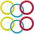 thumbnail image 1 of Juego de 6 anillos de silicona Flying Discs Soulchen de 28,5 cm, 1 of 7