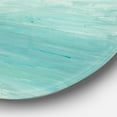 thumbnail image 2 of Designart 'From the Shore' Farmhouse Metal Circle Wall Art, 2 of 3