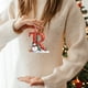 thumbnail image 5 of Adornos navideños, adornos navideños, regalos navideños, 26 letras, decoración para árbol de Navidad, adornos colgantes para árbol de Navidad, adornos navideños personalizados, decoración navideña, de, 5 of 5
