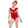 thumbnail image 2 of HAWEE Girls One Pieces Swimsuit Cute Swimwear Bathing Suits Ruffle Swimsuit Floral Swimwear, 2 of 3
