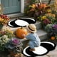 thumbnail image 1 of Halloween Pumpkin Rugs Pumpkin Shaped Floor Mat Thanksgiving Day Mat Halloween Decorative For Living Bedroom Kitchen Decoration Bath, 1 of 6
