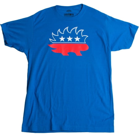 Political Humor T-shirt - Libertarian Porcupine | Liberty Party Lover Political Humor Unisex T-shirt