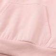 thumbnail image 2 of Vedolay Zipper Hoodies for Girl Fashion Hoodies for Girls Long Sleeve Pullover Oversized Sweatshirts with Pocket,Pink 3-4 Years, 2 of 5