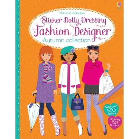 Sticker Dolly Dressing Fashion Designer Autumn