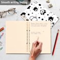 thumbnail image 2 of Cute Animal Cartoon Spiral Journal Notebook College Ruled Notebook 8.3" x 5.7" A5 Lined Thick Paper Page, 2 of 6