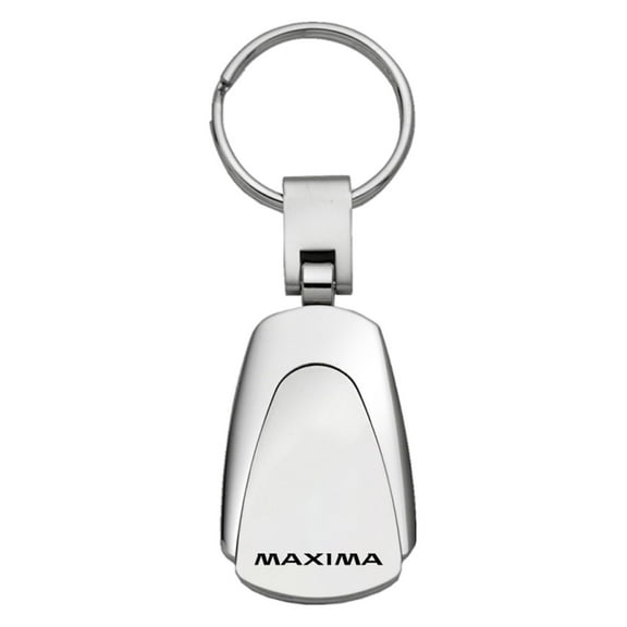 Nissan Maxima Teardrop Key Chain (Silver)