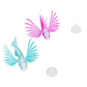 Décoration de poisson Lionfish réservoir,2Pcs Aquarium de réservoir de poisson Aquarium artificiel Lionfish Décoration Lion fish Expérience inégalée