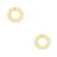 thumbnail image 3 of Vogacara Peine elástico de enclavamiento de circulares completos Peines flexibles Titular de la diadema Diadema Accesorio de Amarillo 2piezas, 3 of 6