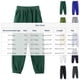 thumbnail image 3 of Pantalones largos para niños, pantalones deportivos de temporada escolar, pantalones de color liso con ribete en los tobillos para adultos, pantalones a prueba de mosquitos, pantalones para niñas, pan, 3 of 6
