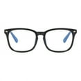 thumbnail image 2 of Blue Light Blocking Glasses Lightweight Eyeglasses Frame Filter Blue Ray Computer Game Glasses (Leopard Blue Film C3), 2 of 3