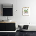 thumbnail image 2 of Stupell Industries Tropical Flamingoes Bathtub Plants Graphic Art Metallic Gold Floating Framed Canvas Print Wall Art, Design by Ziwei Li, 2 of 6
